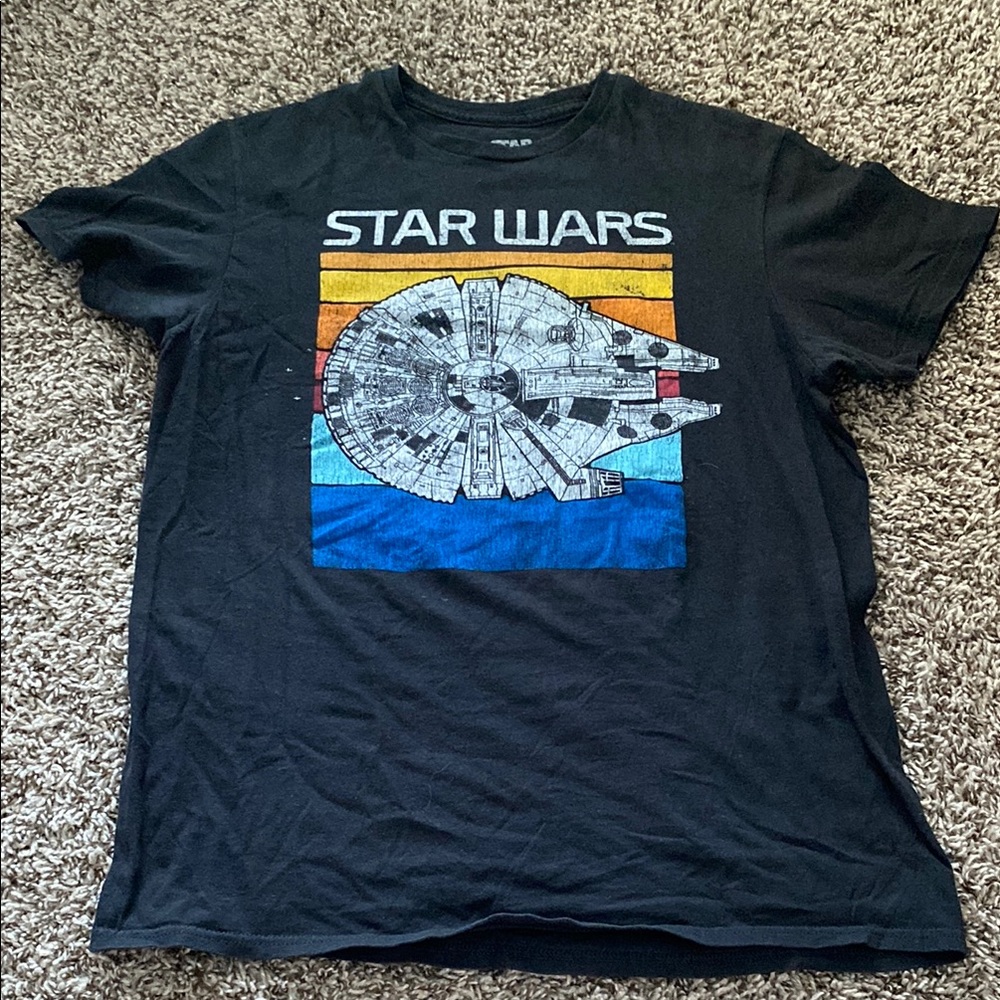 Star Wars Black Graphic T-Shirt